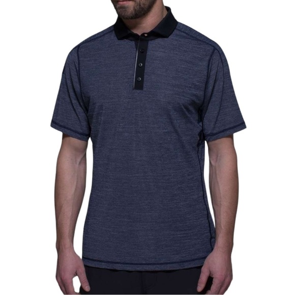 Mens Lululemon Assert Polo
Heathered Inkwell / Blue - Picture 1 of 10
